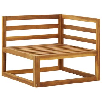 Hoekbanken 2 st met kussens sectioneel cr&egrave;mewit 6