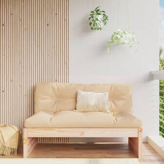 Tuinmiddenbank 120x80 cm massief grenenhout 1