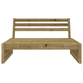Tuinmiddenbank 120x80 cm ge&iuml;mpregneerd grenenhout 3