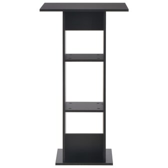 Bartafel 60x60x110 cm zwart 2