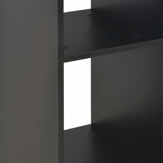 Bartafel 60x60x110 cm zwart 5
