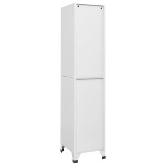 Lockerkast met 4 vakken 38x45x180 cm   5