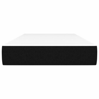 Pocketveringmatras 90x190x20 cm stof zwart 3