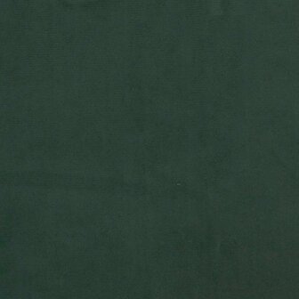 Pocketveringmatras 80x210x20 cm fluweel donkergroen 6