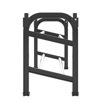 Schoenenrek met 2 schappen verlengbaar 119x24x37 cm 4