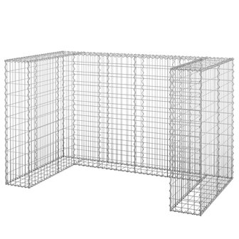 Schanskorf voor containers 180x100x110 cm gegalvaniseerd staal 2