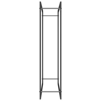 Haardhoutrek 110x28x116 cm staal matzwart 4