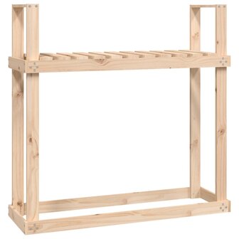 Haardhoutrek 110x35x108,5 cm massief grenenhout 2