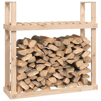 Haardhoutrek 110x35x108,5 cm massief grenenhout 4
