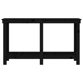 werkbank 140x50x80 cm massief grenenhout zwart 5
