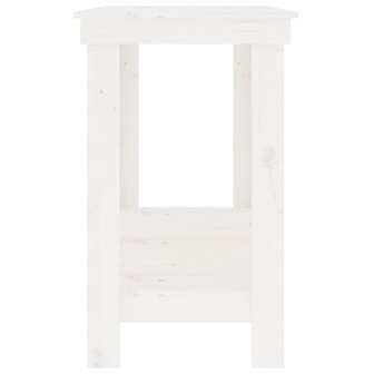 Werkbank 180x50x80 cm massief grenenhout wit 6