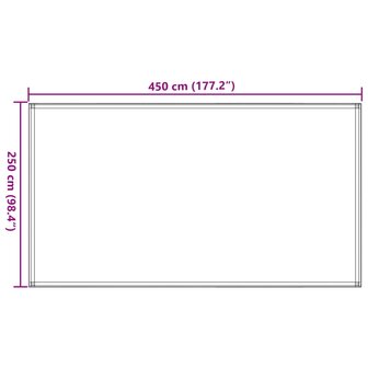 Tenttapijt 250x450 cm taupe 8