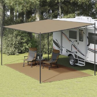 Tenttapijt 300x500 cm taupe 1