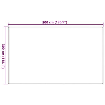 Tenttapijt 300x500 cm taupe 8