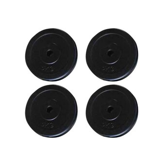 Halterschijven 4 st 20 kg 2
