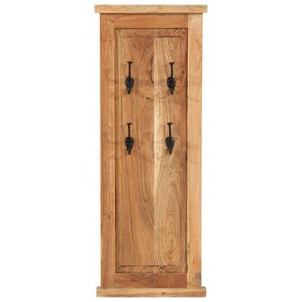 Kapstokken 2 st 38x100 cm massief acaciahout 4