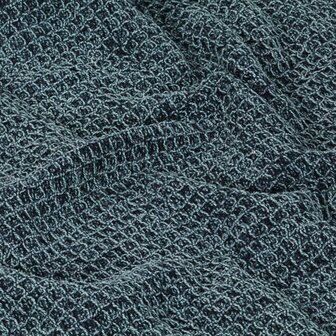 Plaid 220x250 cm katoen indigo-blauw 5