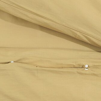 Dekbedovertrekset lichtgewicht 135x200 cm microvezel taupe 8