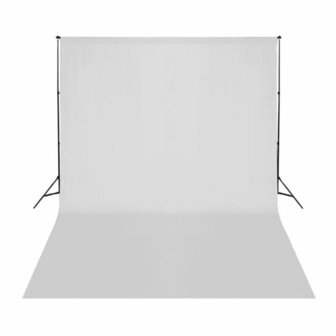 Achtergrond 500x300 cm katoen wit  2