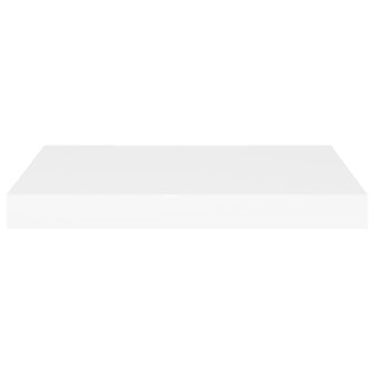 Wandschap zwevend 50x23x3,8 cm MDF wit 4