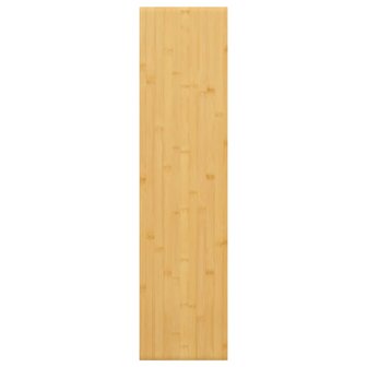 Wandschap 80x20x4 cm bamboe 2
