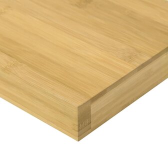 Wandschap 80x20x4 cm bamboe 3