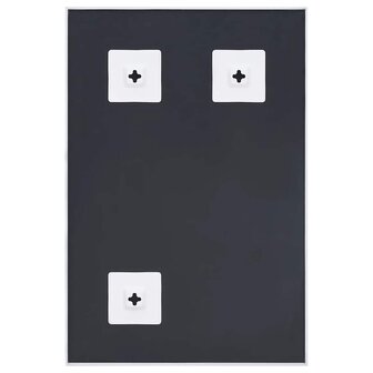 Spiegel 60x40 cm wit 4