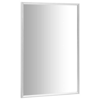 Spiegel 60x40 cm zilverkleurig 2