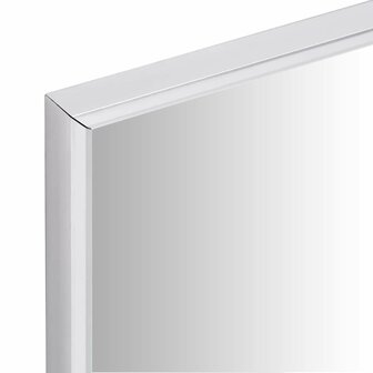Spiegel 70x50 cm zilverkleurig 4