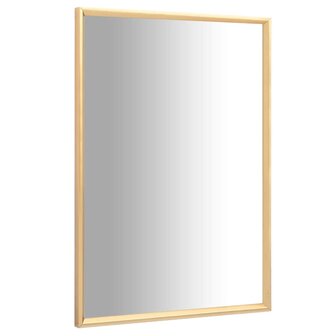 Spiegel 60x40 cm goudkleurig 2