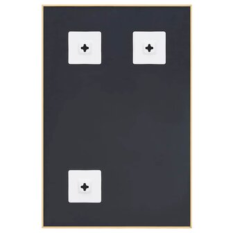 Spiegel 60x40 cm goudkleurig 4