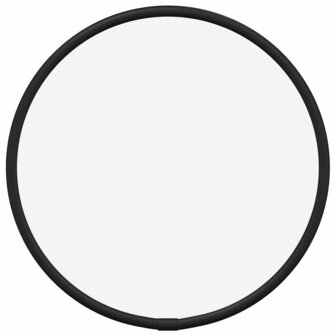 Wandspiegel rond &Oslash;20 cm zwart 2