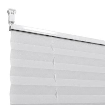 Pliss&eacute;jaloezie 60x100 cm wit  6