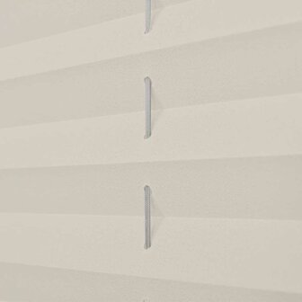 Pliss&eacute;jaloezie 40x100cm cr&egrave;mekleurig  7
