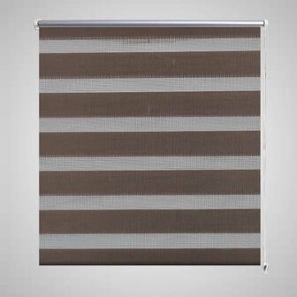 Duo Rolgordijn 60x120cm Koffiebruin 1