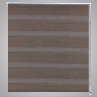 Duo Rolgordijn 70x120cm Koffiebruin 4