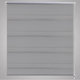 Duo rolgordijn 120 x 175 cm grijs 2