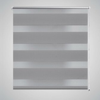 Duo rolgordijn 140 x 175 cm grijs 1