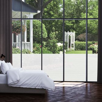 Privacyfolie matte strepen zelfklevend 0,9x20 m 6