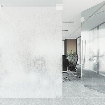 Raamfolies 4 st mat sterrenpatroon PVC 3