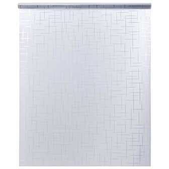 Raamfolies 4 st mat sterrenpatroon PVC 4