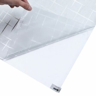Raamfolies 4 st mat sterrenpatroon PVC 7