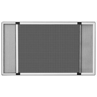 Raamhor uitschuifbaar (100-193)x75 cm wit 2