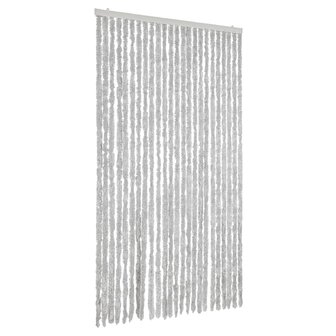 Vliegengordijn 100x220 cm chenille grijs 2