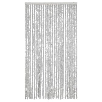 Vliegengordijn 100x220 cm chenille grijs 3
