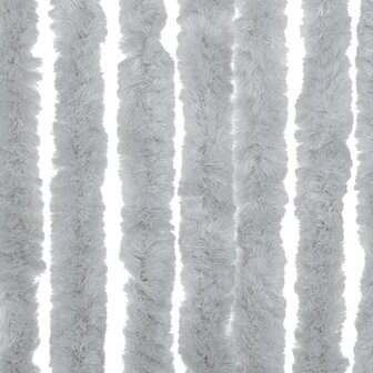 Vliegengordijn 100x220 cm chenille grijs 6