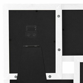 Fotolijst voor 4x(10x15 cm) foto MDF wit 6