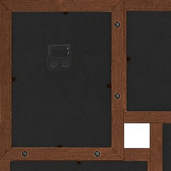 Fotolijst voor 24x(13x18 cm) foto MDF donkerbruin 5