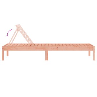 Ligbed 199,5x60x74 cm massief douglashout 6