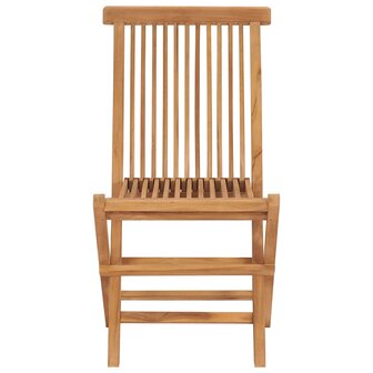 Tuinstoelen 2 st inklapbaar massief teakhout 3